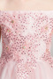 Natürliche Taille Mittelgröße Schulterfrei Jahr 2019 Blumenmädchenkleid - Seite 5