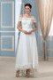 Spitzen-Overlay Rechteck Durchsichtige Ärmel Luxus Brautkleid - Seite 1