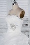 Exklusive Natürliche Taille Ärmellos Schick Asymmetrisch Brautkleid - Seite 4