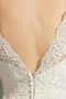Meerjungfrau Natürliche Taille Halle Lange Reißverschluss Brautkleid - Seite 5