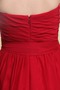 Natürliche Taille Chiffon Schmetterlingsknoten Knielang Trägerlos Brautjungfernkleid - Seite 7