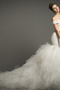 Natürliche Taille Luxus Ärmellos Sweep Zug Reißverschluss Brautkleid - Seite 3