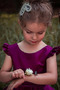 Drapierung Ärmellos A-Linie Juwel Formell Herbst Blumenmädchenkleid - Seite 3
