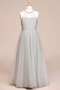 Knöchellang Schlicht Natürliche Taille Geschichtet Swing Blumenmädchenkleid - Seite 6