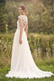 Brautkleid Chiffon Ärmellos Strand Natürliche Taille Sommer V-Ausschnitt - Seite 2