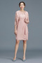 Chiffon Juwel Glamouröse Spitzen-Overlay Mit Jacke Spitze Brautmutterkleid - Seite 1