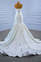 Brautkleid Satin Sweep Zug bandage Herz-Ausschnitt Luxus Meerjungfrau - Seite 2