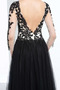 Stealth Ärmel Elegant Sweep Zug Spitzen-Overlay Lange Ärmel Ballkleid - Seite 5