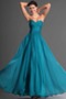 Natürliche Taille Elegant Strand Drapierung A-Linie Abendkleid - Seite 1