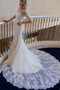 Brautkleid Tüll Durchsichtige Ärmel Natürliche Taille moderne - Seite 1
