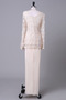 Vintage Birneförmig Spitze Knöchellang Natürliche Taille Hosenanzug Kleid - Seite 7