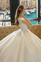Herbst Spitze Schlicht Halle Satin A-Linie Brautkleid - Seite 5