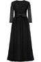 Blumenmädchenkleid A-Linie Sweep Zug Elegant Mittelgröße Juwel Frühling - Seite 6
