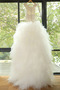 Natürliche Taille Luxus Ärmellos Sweep Zug Reißverschluss Brautkleid - Seite 6