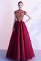 Ballkleid Natürliche Taille Mittelgröße Bodenlang T-Shirt Elegant - Seite 6