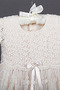 Taufe Kleid A-Linie Frühling Reißverschluss Spitzen-Overlay T-Shirt - Seite 3