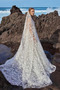 Brautkleid Tüll Elegant A-Linie Natürliche Taille Spitze Outdoor - Seite 5