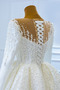 Brautkleid Lange Ärmel Natürliche Taille Perle Meerjungfrau Lange - Seite 8