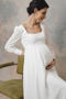 Brautkleid Reißverschluss Schwangere im Freien Chiffon T-Shirt - Seite 6