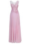 Rücken Schnürung Bateau Elegant A-Linie Ärmellos Stickerei Ballkleid - Seite 7