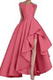 Ballkleid Schulterfrei Asymmetrisch Natürliche Taille Romantisch - Seite 12