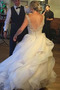 Brautkleid Reißverschluss Sanduhrförmig Formell Organza A-Linie - Seite 4