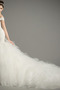 Natürliche Taille Luxus Ärmellos Sweep Zug Reißverschluss Brautkleid - Seite 4