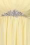 Elegant Chiffon Mitte Rücken Apfelförmig Trägerlos Abendkleid - Seite 6