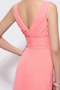 V-Ausschnitt Mittelgröße Chiffon Empire Taille A-Linie Abendkleid - Seite 5