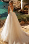 Brautkleid Sommer Lange Drapierung Jahr 2023 V-Ausschnitt Elegant - Seite 2