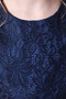 Blumenmädchenkleid Juwel Reißverschluss Mittelgröße Spitzen-Overlay moderne - Seite 6