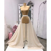 Brautkleid abnehmbarer Rock Abnehmbarer Hochzeitszug Tüllzug Lang Abnehmbare Hochzeitsaccessoires