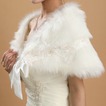 Winter Elegant Halle Elfenbein Geeignete Knopf Hochzeit Schal