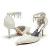 Hochzeit Damenschuhe Kristall Pailletten Brautschuhe Hochzeit High Heels