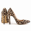 Leopard Print Heels Sexy Wildleder Heels Hochzeitsbankett Heels