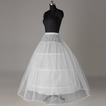 Elastische Taille Drei Felgen Standard Klassisch Starkes Netz Hochzeit Petticoat
