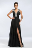 Schmuck dekorativ Mieder Chiffon Umgedrehtes Dreieck Drapierung Sexy Abendkleid