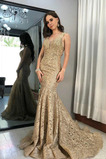 Ballkleid Spitzen-Overlay Romantisch V-Ausschnitt Spitze Natürliche Taille