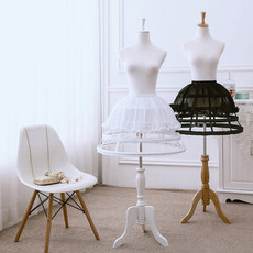 Lolita Fishbone Hollow Bird Cage Rock, Chiffon Unterrock, Short Bouffant, Lolita Hoop, Petticoat,