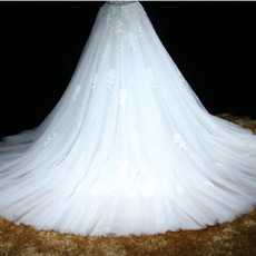 Brautrock Abnehmbare Spitze Brautkleider mit abnehmbarem Rock Tüll Abnehmbare Brautkleider Zug Abnehmbarer Rock