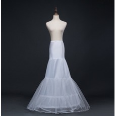 Hochzeitskleid Meerjungfrau Korsett Perimeter Glamourös Elasthan Hochzeit Petticoat