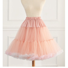 Lolita Alltag Petticoat ohne Knochen weiches Garn Cosplay Puffy Petticoat