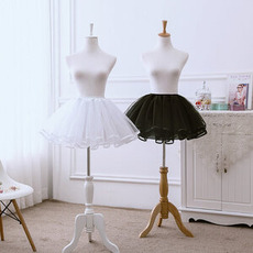 Lolita Cosplay Kurzes Kleid Petticoat Ballett, Hochzeitskleid Krinoline, Kurzer Petticoat 36CM