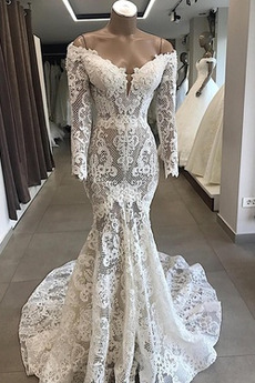 Brautkleid Sommer Kleine Größe Spitzen-Overlay Tiefer V-Ausschnitt