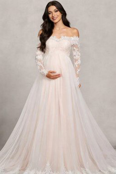 Brautkleid Spitze Sommer Luxus Empire Empire Taille Spitze