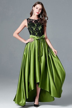 Natürliche Taille Spitzen-Overlay Reißverschluss Winter Vintage Ballkleid