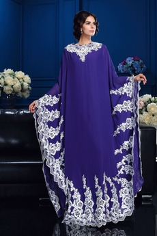 Elegant Empire Natürliche Taille Lockere Ärmel Jahr 2019 Brautmutterkleid