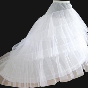 Elastische Taille Modisch Zwei Felgen Hochzeitskleid Nachgestellte Hochzeit Petticoat - Seite 1