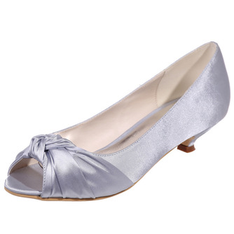 Brautschuhe Fischmund Hochzeitsschuhe Satin Party Schuhe - Seite 5