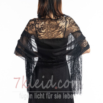 Spitzenschal Braut Abendkleid Schal Party Abendessen Spitzenschal Schal 185*65CM - Seite 3